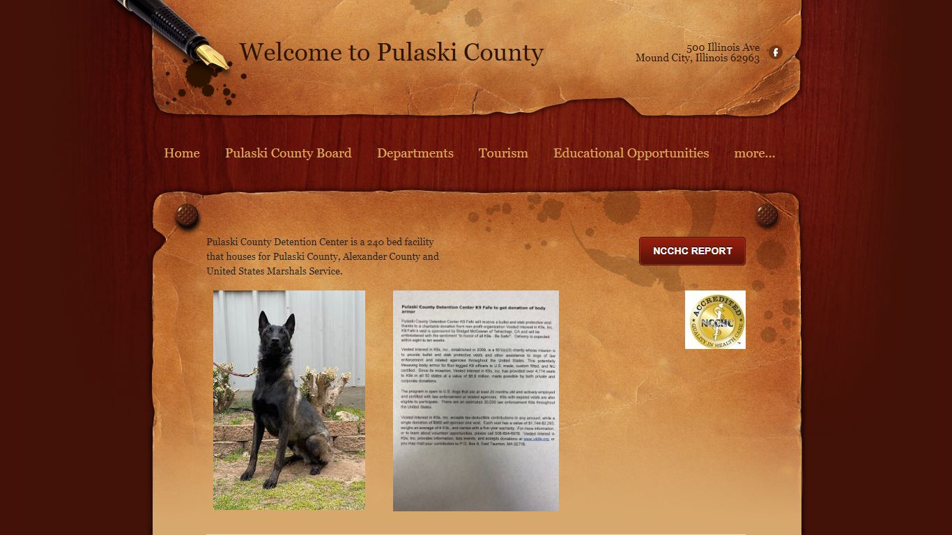 Pulaski County Detention Center - Welcome to Pulaski County